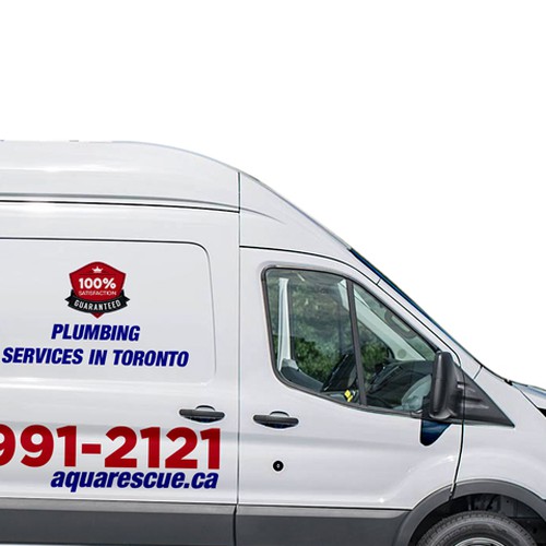 Aquarescue Van Wrap Design by A_Ndesign