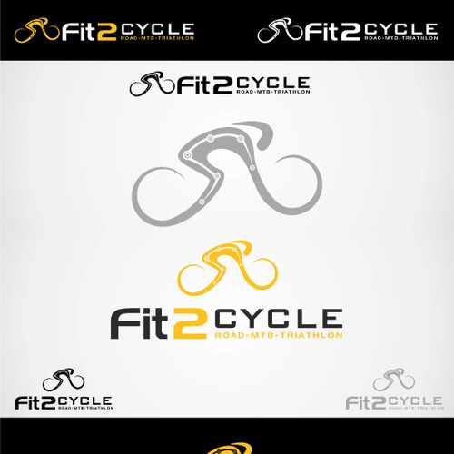 logo for Fit2Cycle Réalisé par Densusdesign