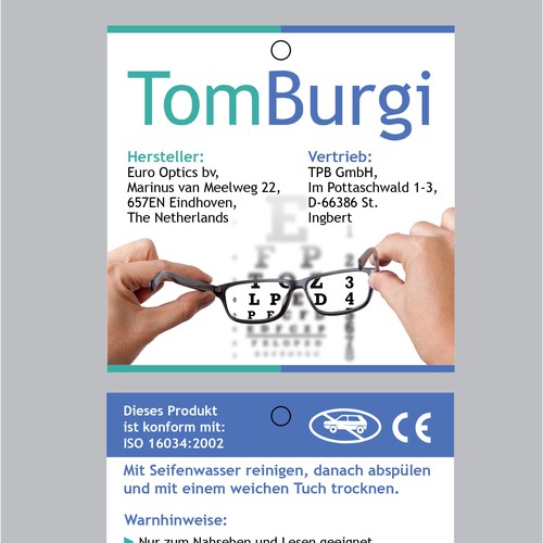 Product label contest entry by Daisy @rt