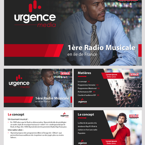 PowerPoint template contest entry by Auf Hidayat