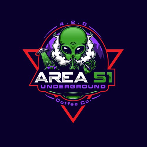 Secret base needs logo, can you keep a secret? Could lead to more. Design by Gr8 ART