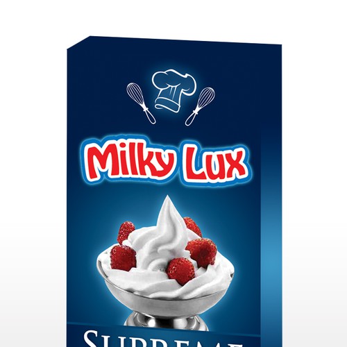 Packaging of Whipping cream 1L tetrapack brick Product packaging contest