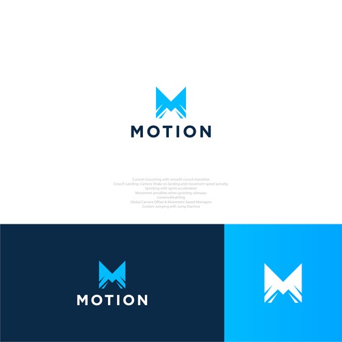 Minimalist logo for our first top-notch asset: Motion Design by udara