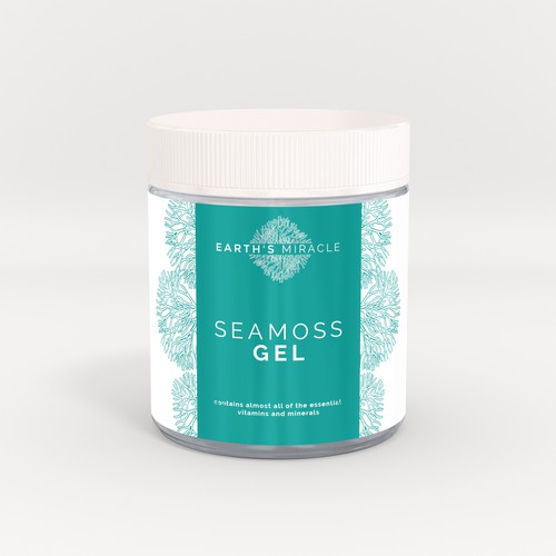 interaksiさんのDesign a Label for our Sea Moss Gel Productデザイン