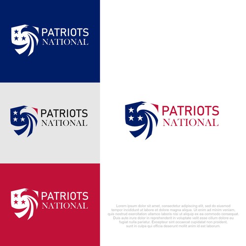 コンペ「Patriots National Golf Club」のデザイン by Yatama.kunさん 