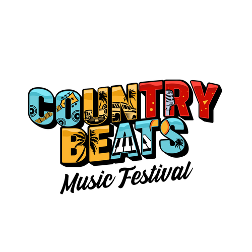 Iconic logo for iconic event for country music festivals in Florida Design by Mouser®