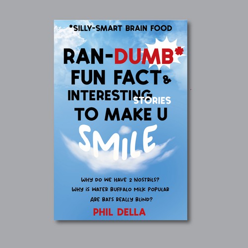 Ran-Dumb Fun Facts Book Cover Design by Desry