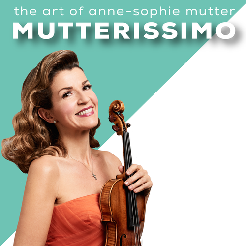 Illustrate the cover for Anne Sophie Mutter’s new album Design by mncloud