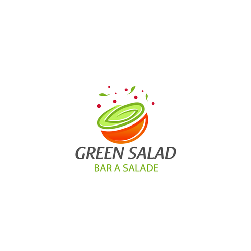 GREEN SALAD need his logo Design by DrikaD