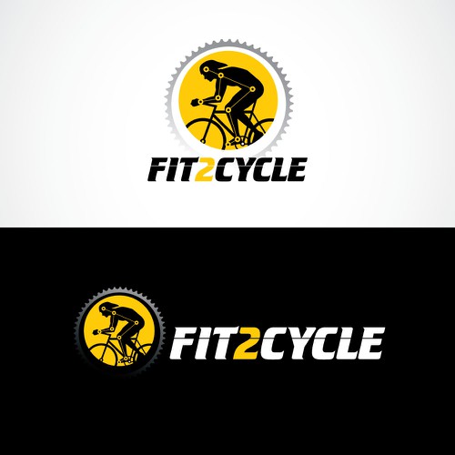 logo for Fit2Cycle Diseño de Gary Liston