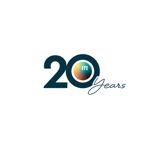 Design a 20 year company logo to celebrate this milestone. Design by Argim