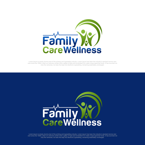 Family Care Wellness logo to appear similar to the attached Family Care Clinic logo Design by Dyne Creative