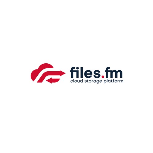 Files.fm logo and brand refresh for cloud storage platform Design by Omniverse™