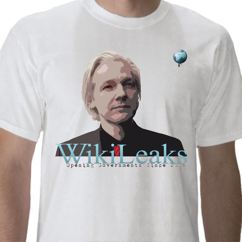 New t-shirt design(s) wanted for WikiLeaks デザイン by Deleriyes