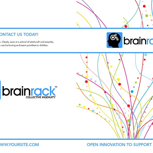 Brochure design for Startup Business: An online Think-Tank Réalisé par gd-fee