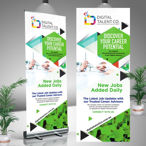 Stand Up Banner Design Design by ideasLab°