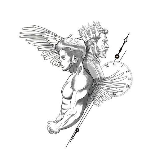 Create a tattoo design based on a quote Design von ✦✦MamOon T✦✦