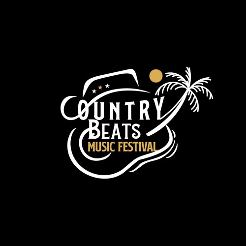 Iconic logo for iconic event for country music festivals in Florida Design by nindadian