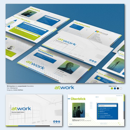 Proposta di design per un contest della categoria Modello PowerPoint realizzata da Andre Nafilata