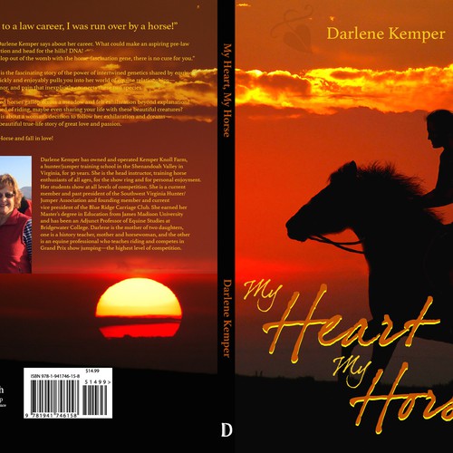 A great horse book needs a great cover! Design réalisé par rwestin