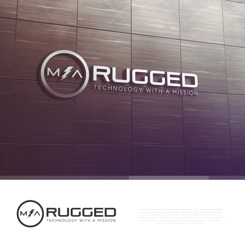 Mid-Atlantic Rugged Systems Logo and Brand Guide Design by Michael San Diego CA