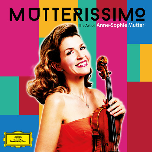 Illustrate the cover for Anne Sophie Mutter’s new album Diseño de ALOTTO
