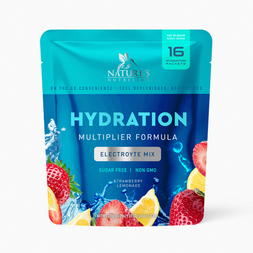 Refreshing Hydration Electrolytes Design Needed for Nature's Nutrition Design by a x i o m a ™