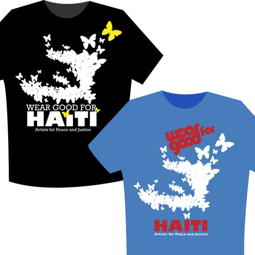 Wear Good for Haiti Tshirt Contest: 4x $300 & Yudu Screenprinter Réalisé par bz