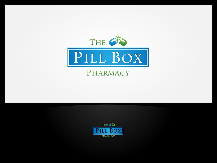 logo for The Pill Box Pharmacy Logo design contest