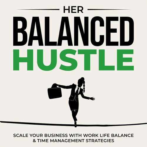 Her Balanced Hustle Cover Art Design by Unboxing Studio