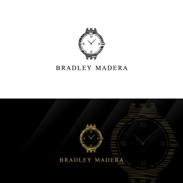 Design by kavin113 titled "Wood Watch Logo"