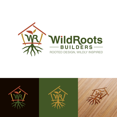 Design di Logo for Wild Roots Builders – Eco-Friendly, Whimsical Outdoor Spaces di SiCoret