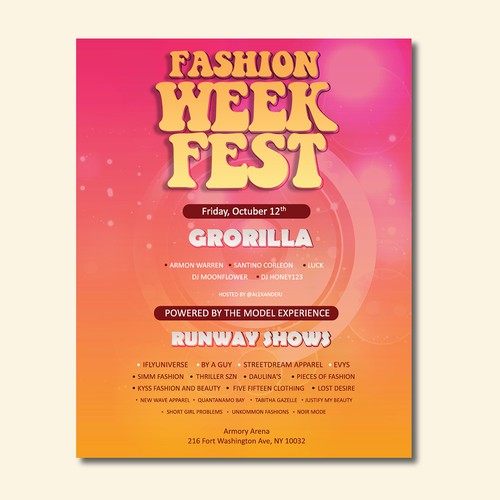 Festival Flyer Design by Zia_Hassan