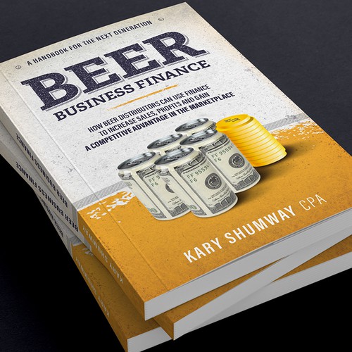 Design an award-winning book cover for the beer business Design by A-Sz