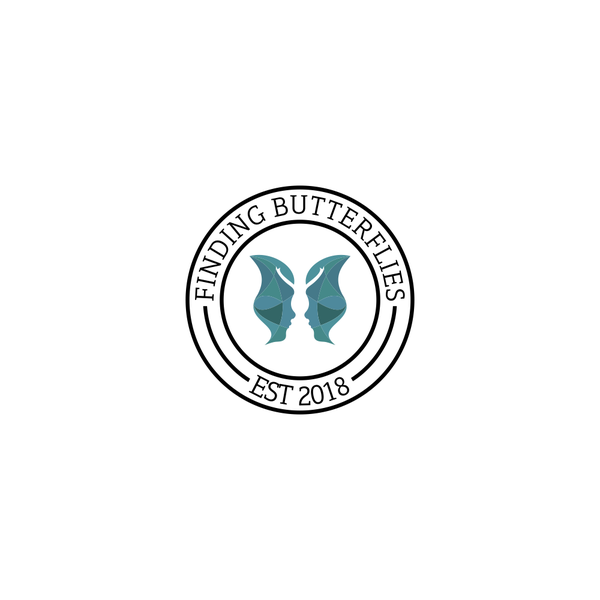 Design by Celso 99 titled "Butterfly design with negative space"