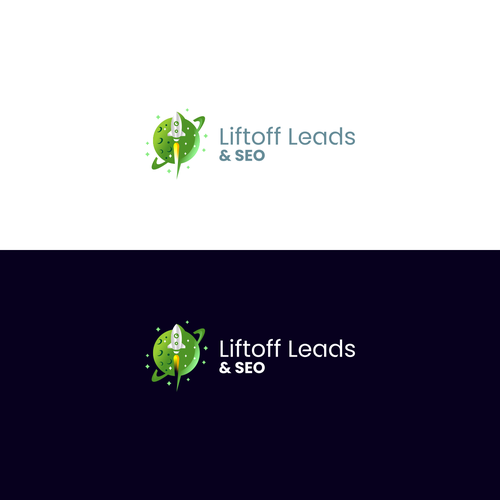 Logo and branding package: Liftoff Leads & SEO Design by Rumah Lebah