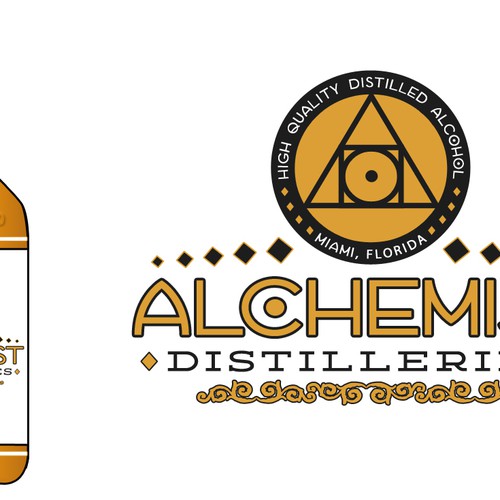 New logo wanted for Alchemist Distilleries in Miami,Florida Design by Jason Gill Designs