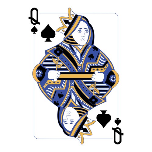 Original Artistic Poker Card Design Ontwerp door ⭐ilLuXioNist⭐