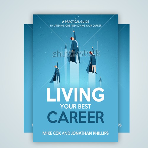 Design inspirational book cover for career-changing book Design by ink.sharia