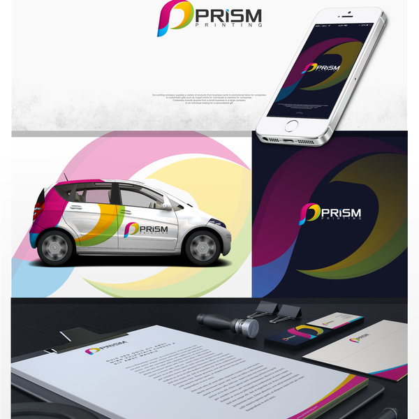 Prism printing logo