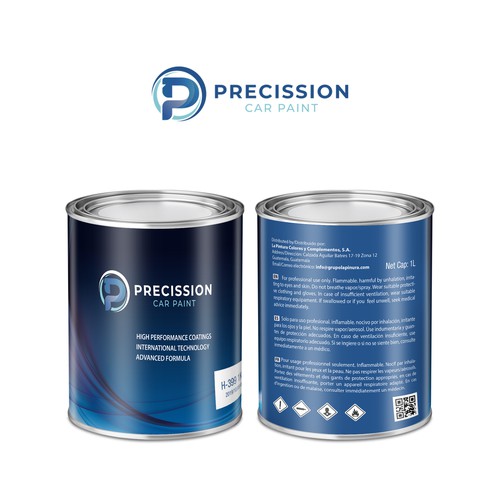 Label for Professional Automotive Refinish Products-ontwerp door creationMB