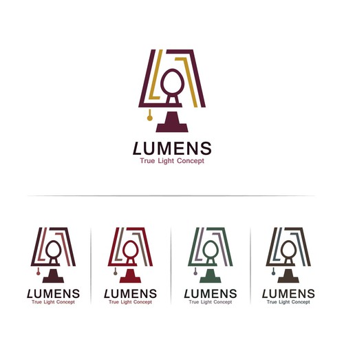 Lumens lighting store needs a creative logo Design by Naoui Zoheir