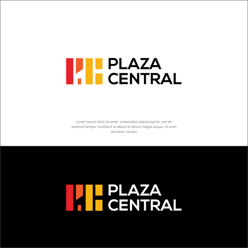 Logotipo Plaza Central Design by Elesense