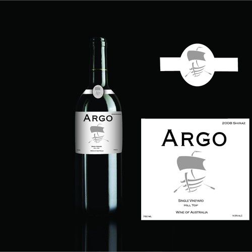 Sophisticated new wine label for premium brand Design by paul-ination