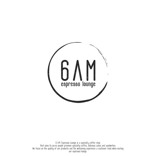 Design an enticing logo for 6 A.M. Espresso Lounge Design by IvanoL