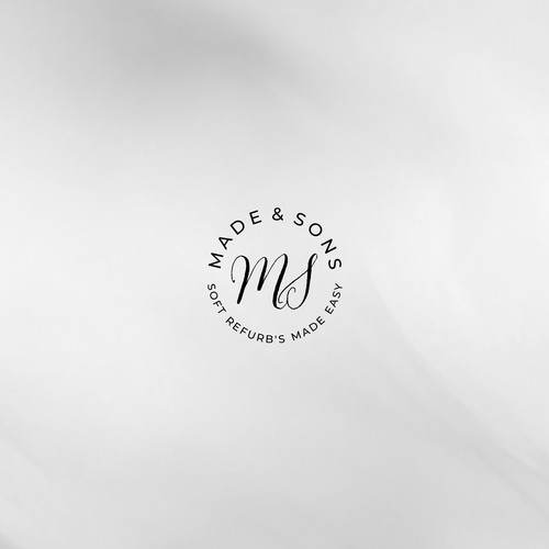 Luxury Meets Ease: Logo & Card Design for Made & Sons Design by knight brands™