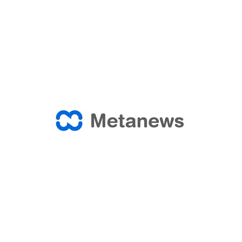 Design a logo for a web3 News platform called MetaNews Design by D Better Design