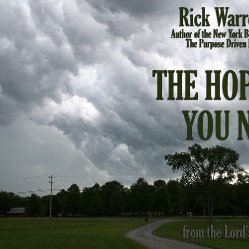 Design Rick Warren's New Book Cover Design by KellyRae