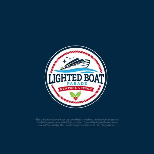 Newport Lighted Boat Parade Design by JosH.Creative™
