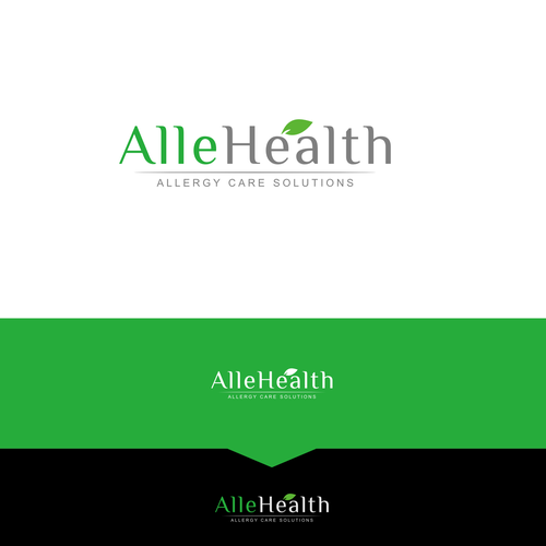 Create a logo for a new allergy company called AlleHealth Design by heymg